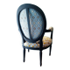 Louis XVI medallion armchair