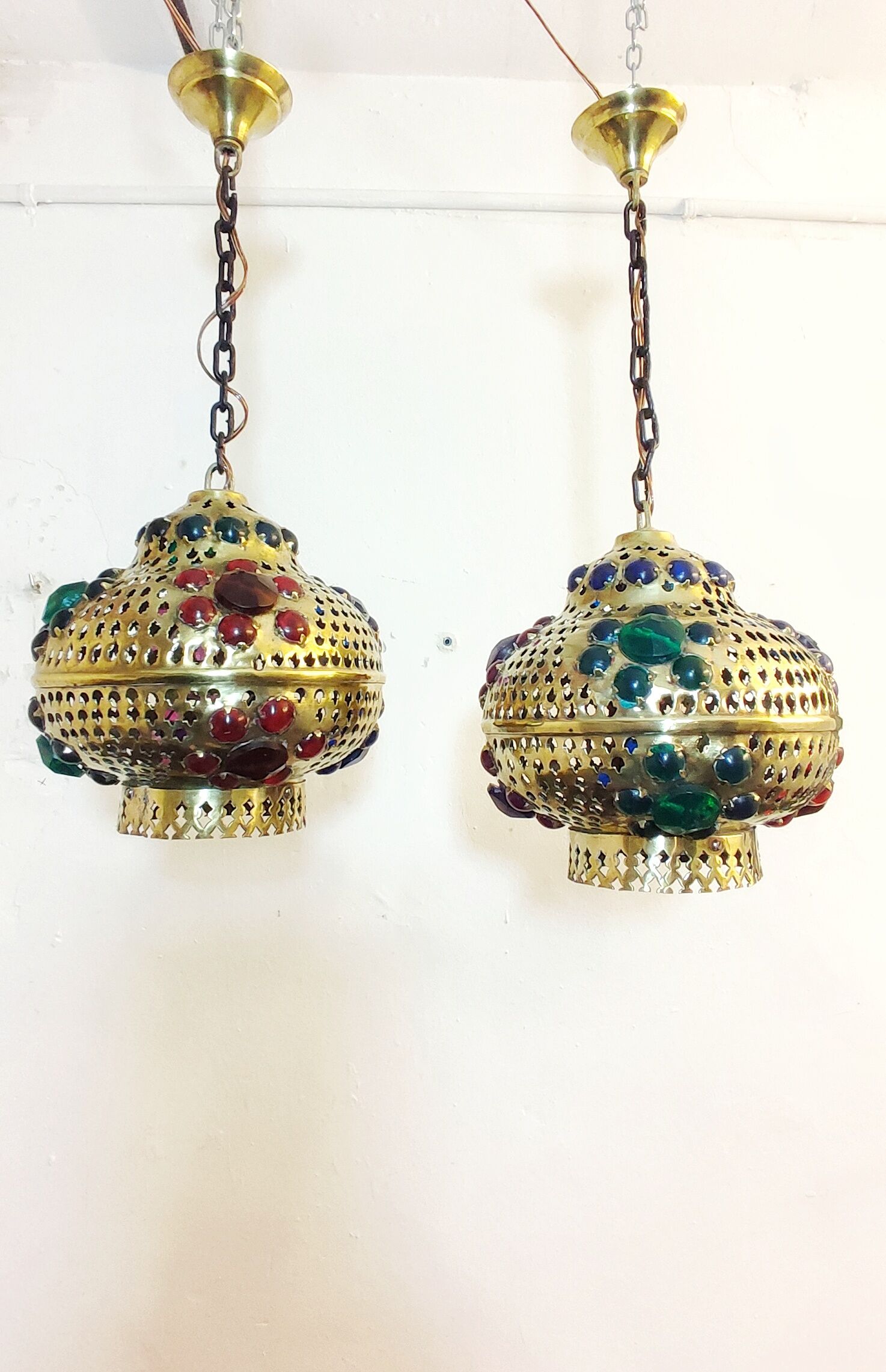 Moroccan ceiling lamps Morocco, 1970