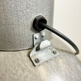 Oval industrial polish factory pendant lamp from mesko, 1970s
