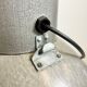 Oval industrial polish factory pendant lamp from mesko, 1970s