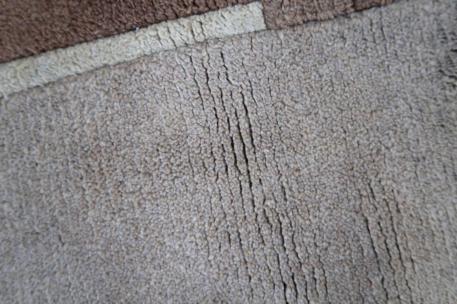 Tapis Vintage Khaden Tibétain en Laine (74cm x 139cm), Années 1970, Éléganc