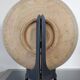 Vintage cobalt blue glazed stoneware plate