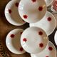 Lot de 11 assiettes creuses vintage, Scherzer Bavaria