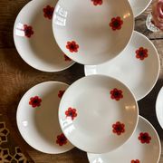 Set of 11 vintage deep plates, Scherzer Bavaria