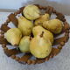 Wooden fruit basket