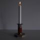 Royal Copenhagen Crackle glaze porcelain candle holder,Denmark 1950s