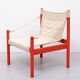 Chaise Safari Erik Worts 1960 Danemark
