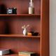 Bibliothèque scandinave vintage en teck – années 60