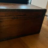 Old wooden trunk