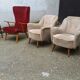 Set couch sofa + 2 chairs 50s 60s vintage