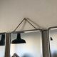 Barber triptych mirror 28x69cm vintage 1960