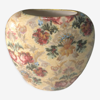 Vase porcelaine de Limoges Lazeyras