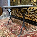Marble top bistro table