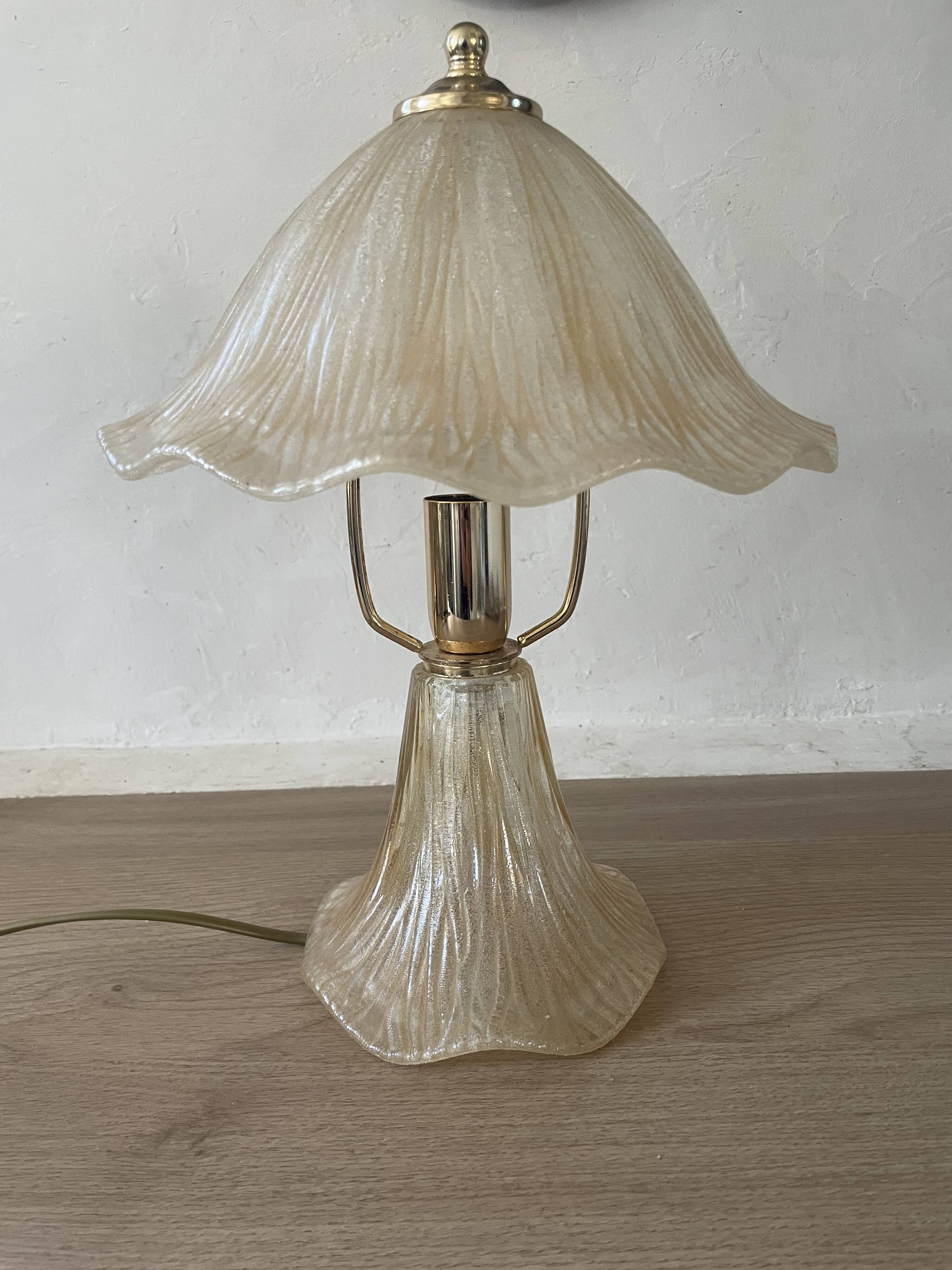 Vintage Murano glass lamp