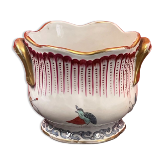 Small porcelain pot cache from Limoges Paris