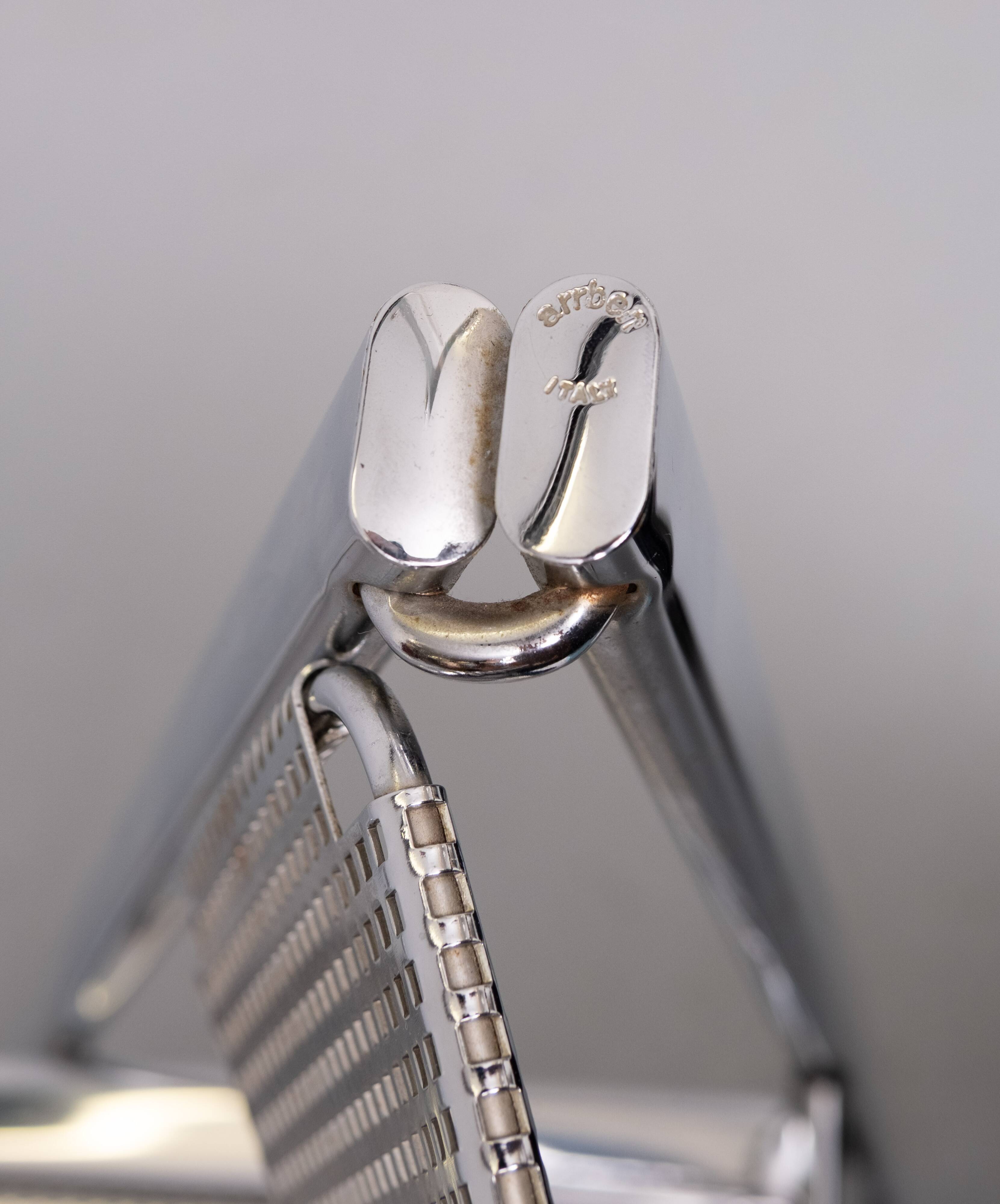 Arrben chrome folding chair 1970s Italy