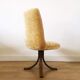 Lot de 4 fauteuils pivotants années 70