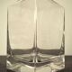 Carafe à whisky en verre lisse