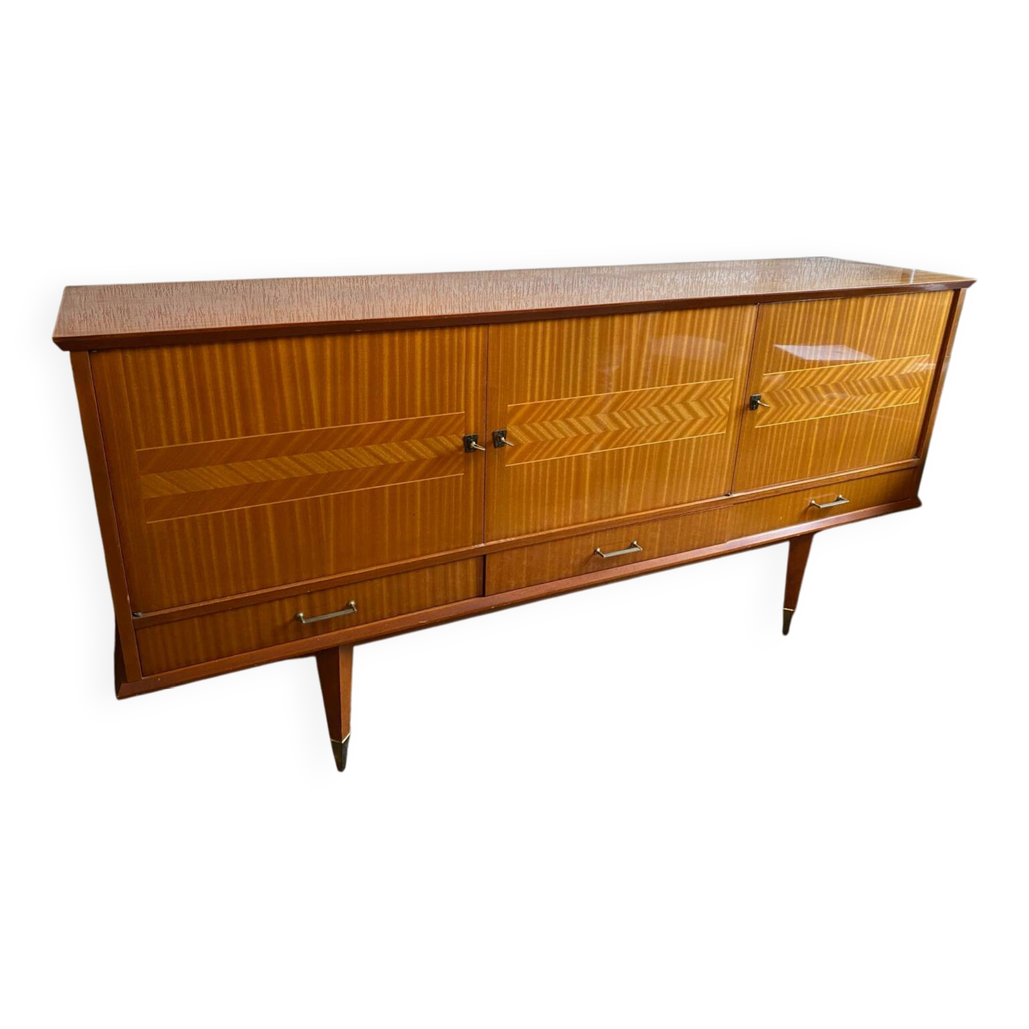 Varnished sideboard