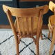 Suite de quatre chaises bistrot