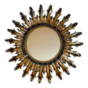 Miroir soleil en fer