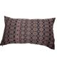Housse de coussin Kachin bleu marine et rose (RIDA)