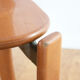 Set de 2 chaises Bruno Rey pieds courbés
