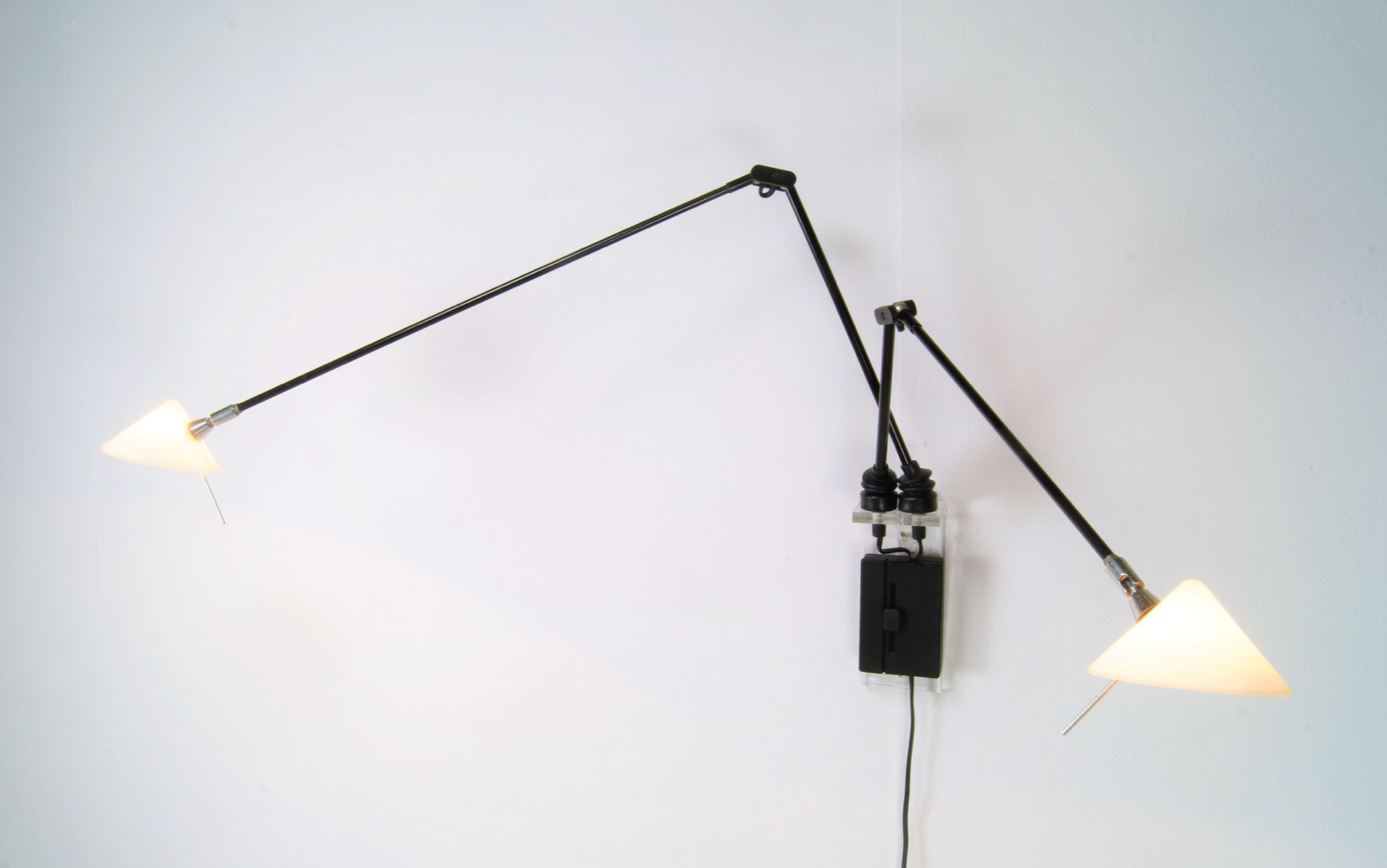 Pola Design 1980s double-jointed wall applique in Amstelveen Netherlands