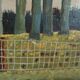Tableau « La route de la forêt », design scandinave, années 1960