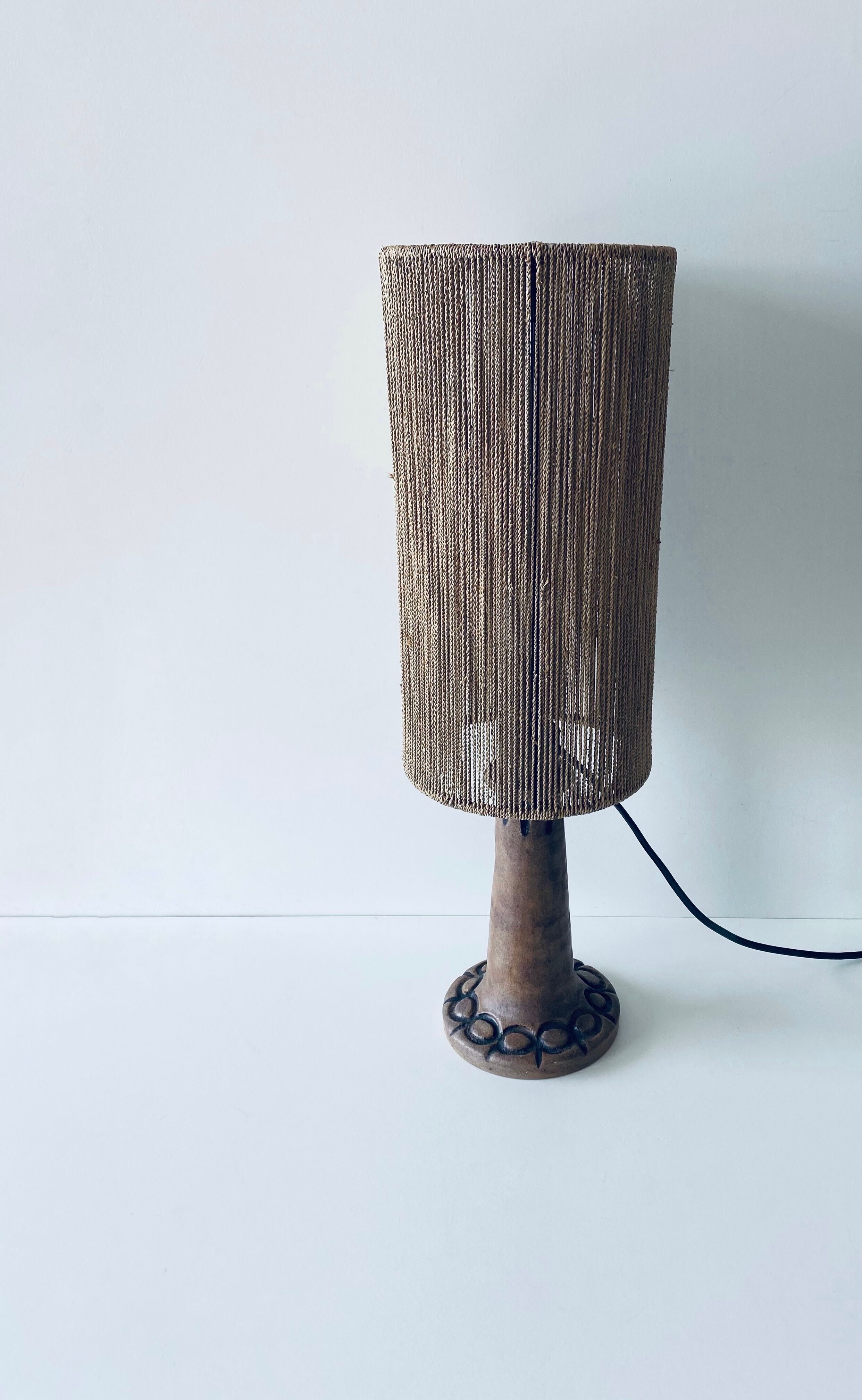 Lampe bohème en céramique Selency