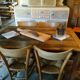 Bresse farmhouse table in walnut