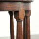 2 tables d'appoint anglaises antiques, fin du 19e siècle