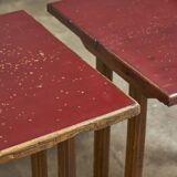 Pair of bistro tables