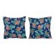 Set of 2 vintage Turkish cushion covers 51x51 cm