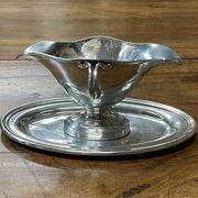 Saucière Christofle en métal argenté