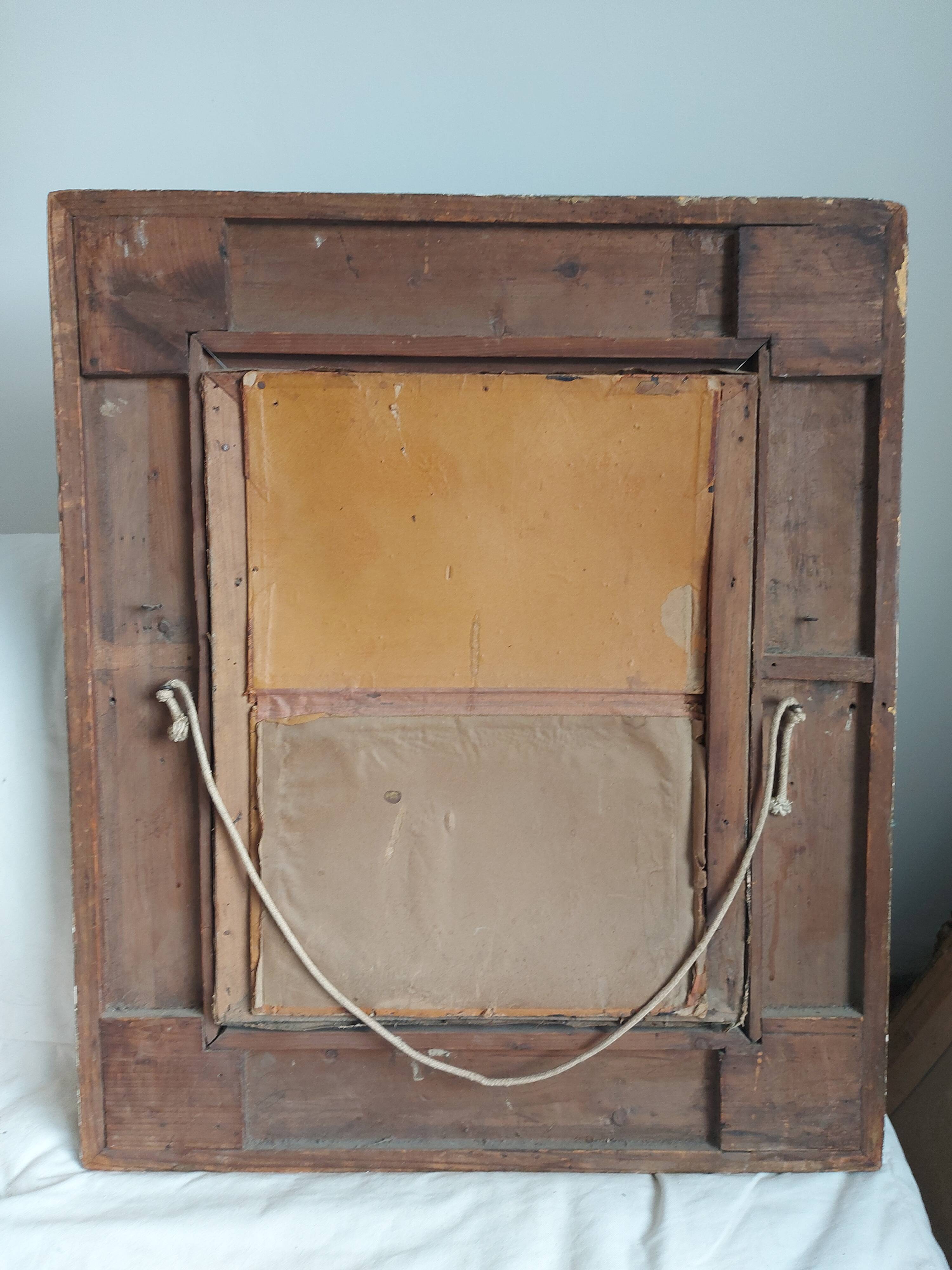 Portrait of a man with a moustache