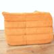 Togo corner armchair in "peach skin" by Michel Ducaroy for Ligne Roset