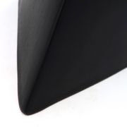 Black pyramid sculpture by Antonio Lampecco in ceramic, 1980s