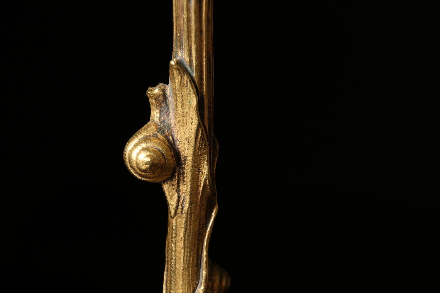 Pair of tripod candlesticks by Paul-Auguste Gagné (19th century)