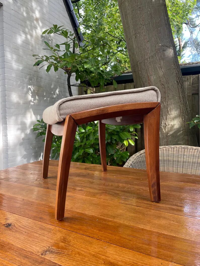 Farstrup Mobler Danish Foot Stool Ottoman Pouffe