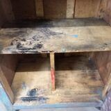 Weathered industrial cupboard