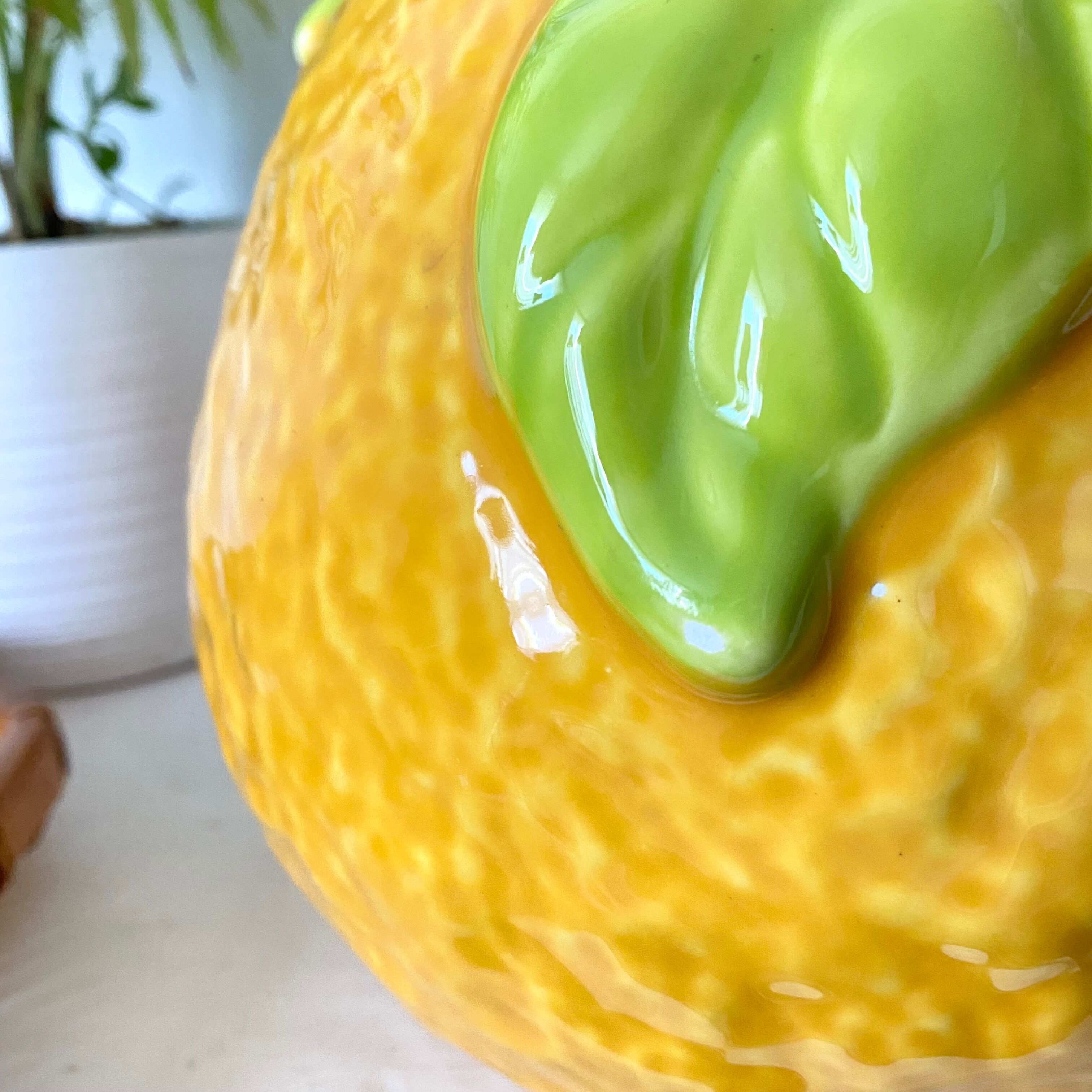 Orange slurry pitcher