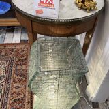 Danny lane (attributed) beautiful large glass plate lamp from the 1980s