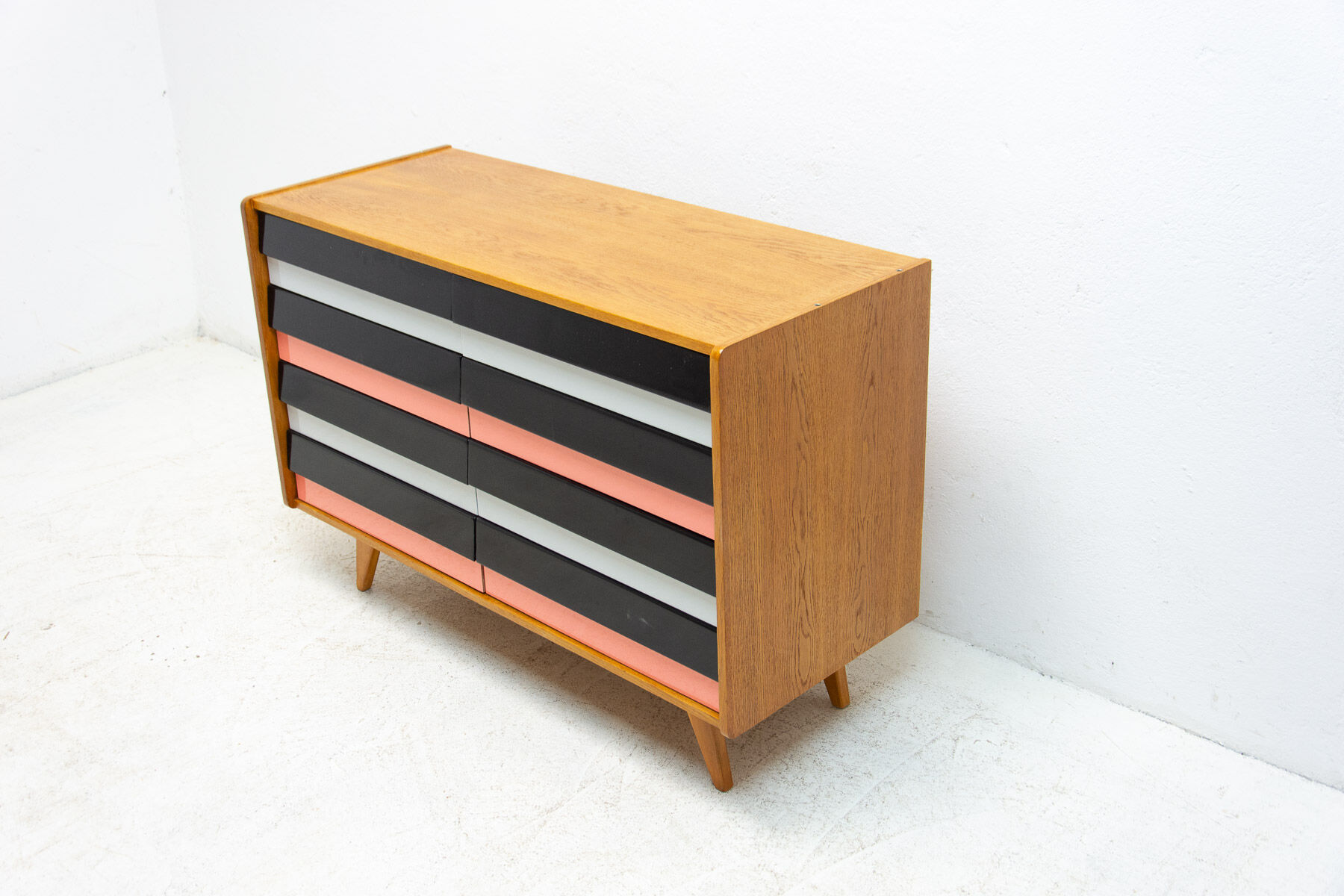 Mid century chest of drawers U-458 by Jiri Jiroutek Czechoslovakia, 1960´s
