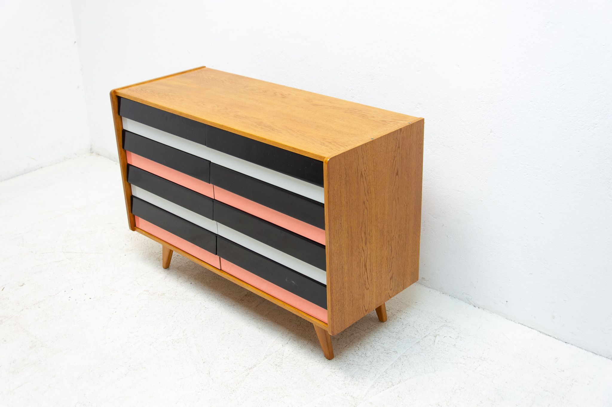 Mid century chest of drawers U-458 by Jiri Jiroutek Czechoslovakia, 1960´s