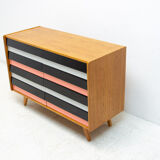 Mid century chest of drawers U-458 by Jiri Jiroutek Czechoslovakia, 1960´s