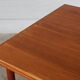 Vintage teak dining table 4-6 pers Danish design kitchen table 60s