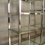 70's chrome shelf
