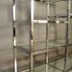 70s chrome shelf