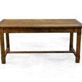 Farm table set and its 2 benches